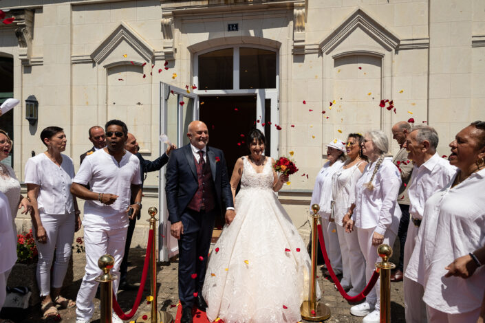 Reportage mariage photo mairie 2