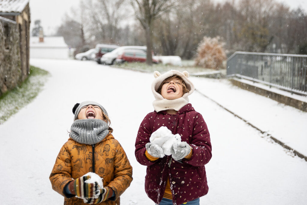 séance photo enfant neige 6