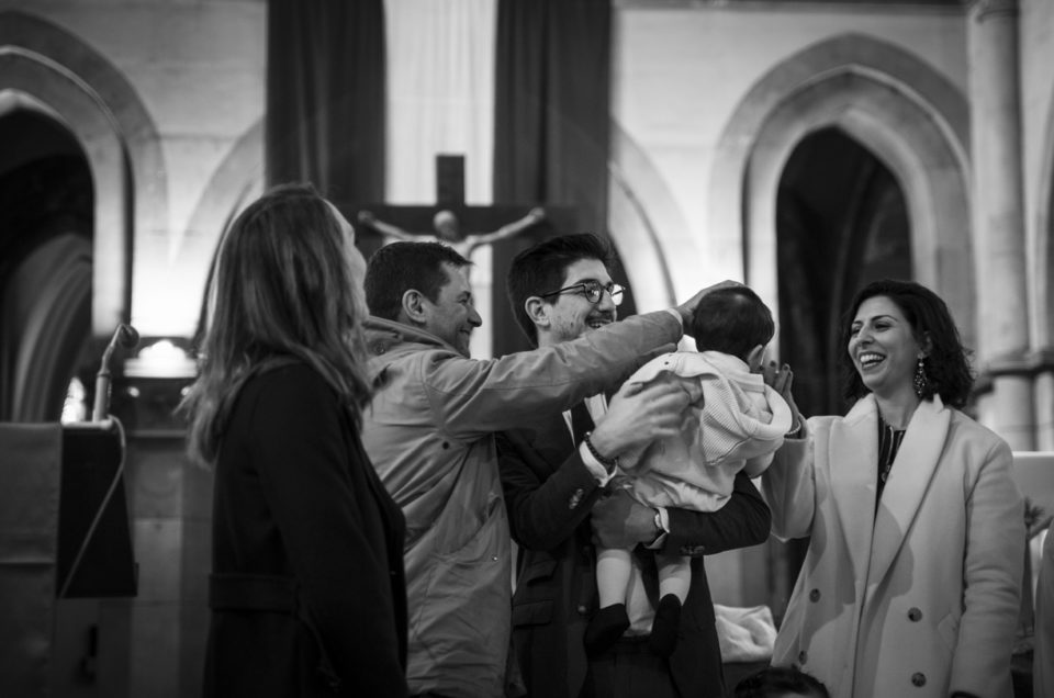 Le baptême de Gabriel – Photo reportage évènement – île-de-France