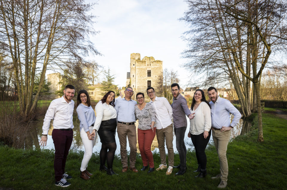 Séance photo famille – Studio et extérieur – Maine et Loire