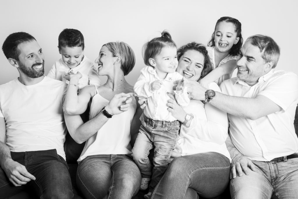 séance photo famille au studio 1