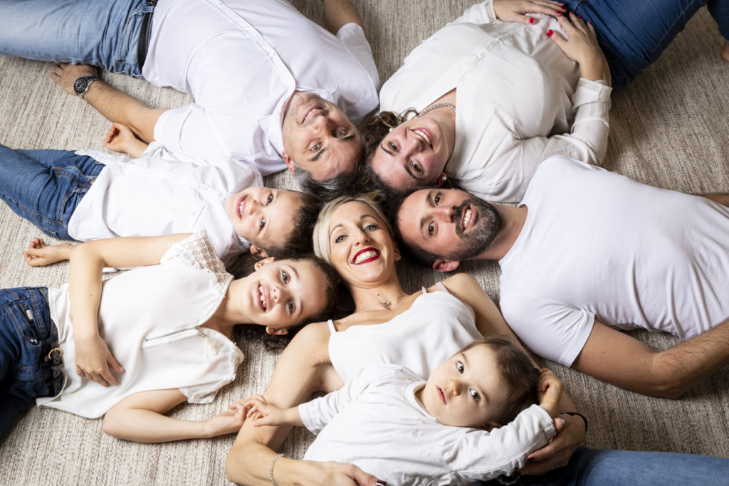 séance photo famille au studio 21