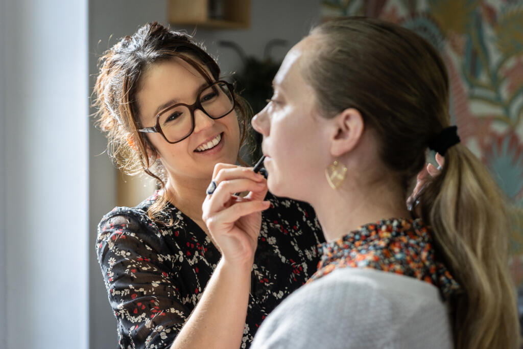 mise en beauté make up artiste séance photo
