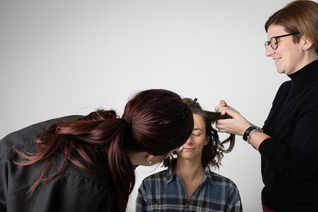 Mise en beauté - maquillage - coiffure 1